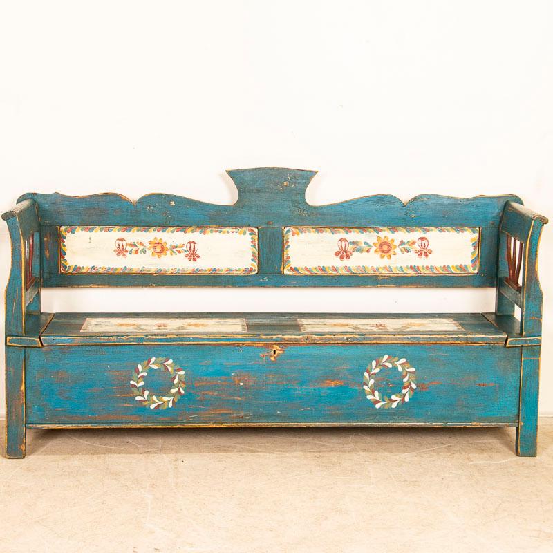 antique storage bench