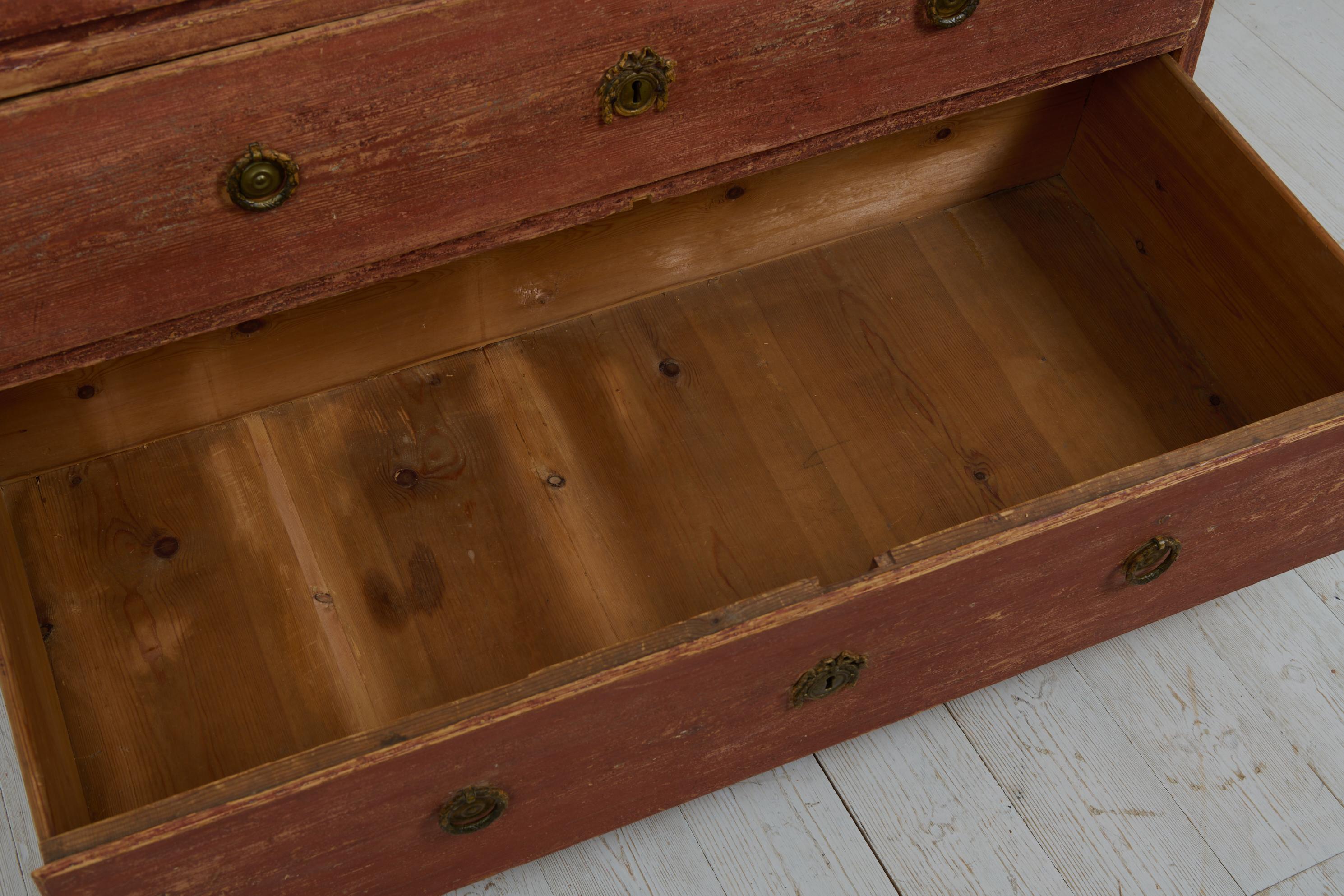 Ancienne commode originale de la période gustavienne de Stockholm, Suède en vente 4