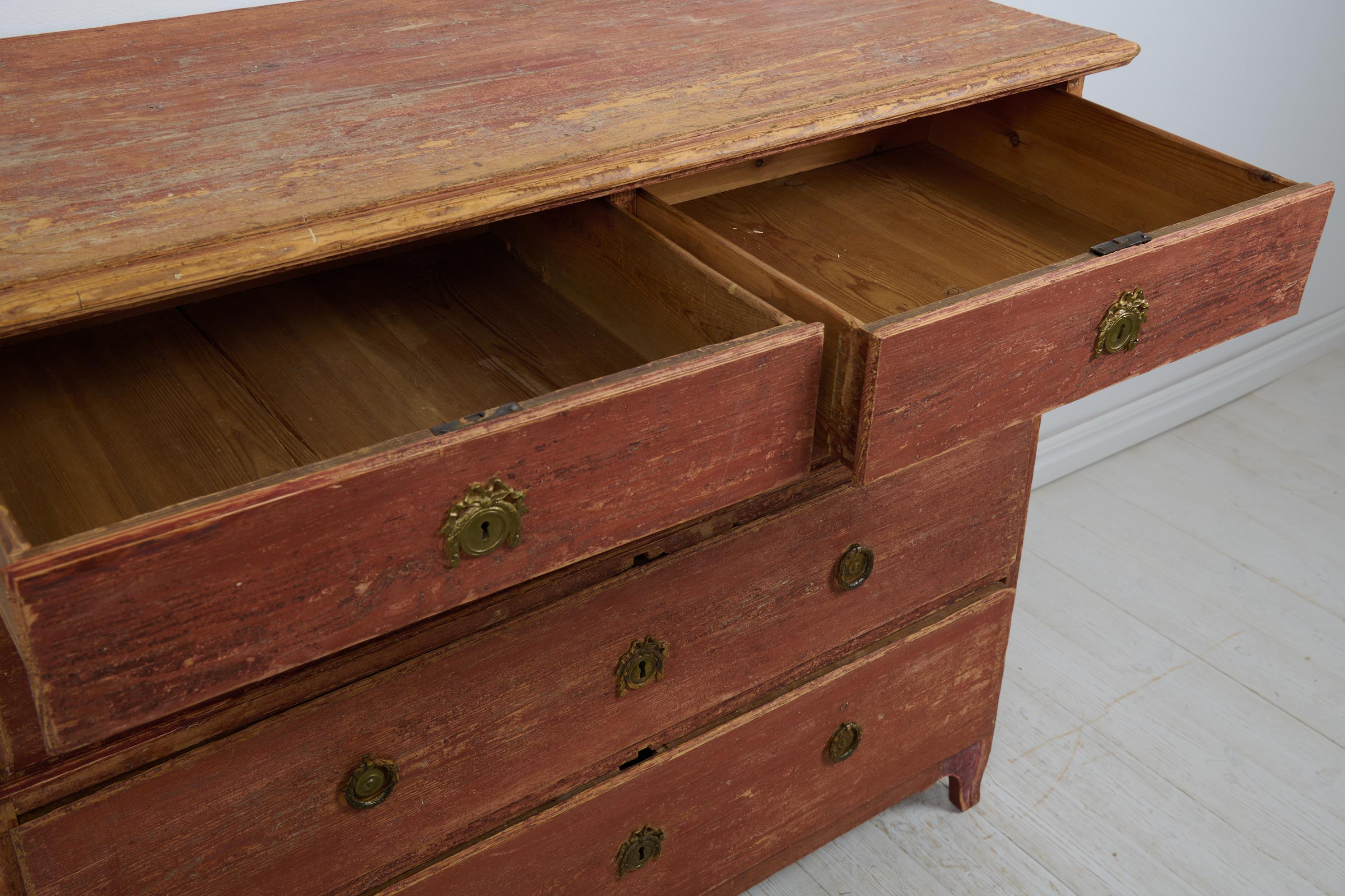 Ancienne commode originale de la période gustavienne de Stockholm, Suède en vente 5