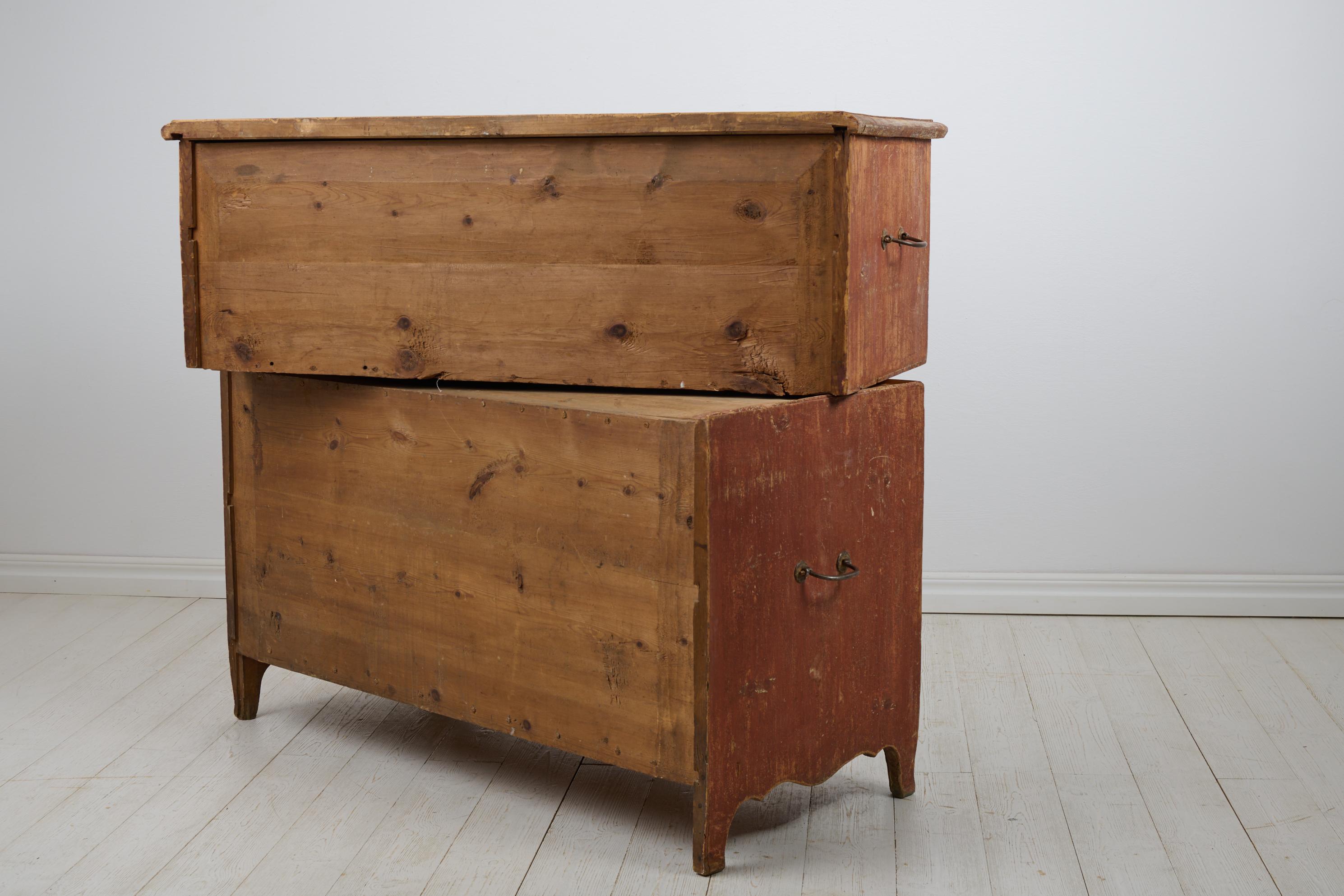 Ancienne commode originale de la période gustavienne de Stockholm, Suède en vente 8