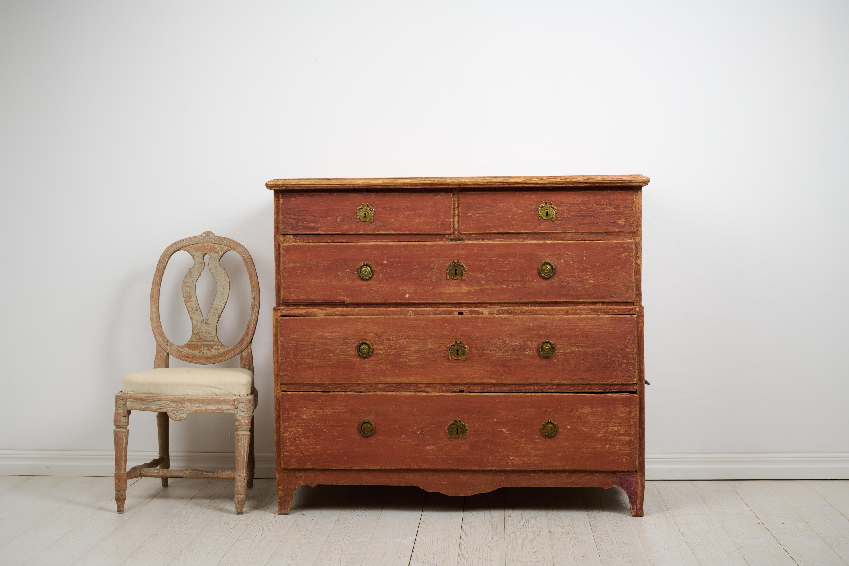 Gustavien Ancienne commode originale de la période gustavienne de Stockholm, Suède en vente