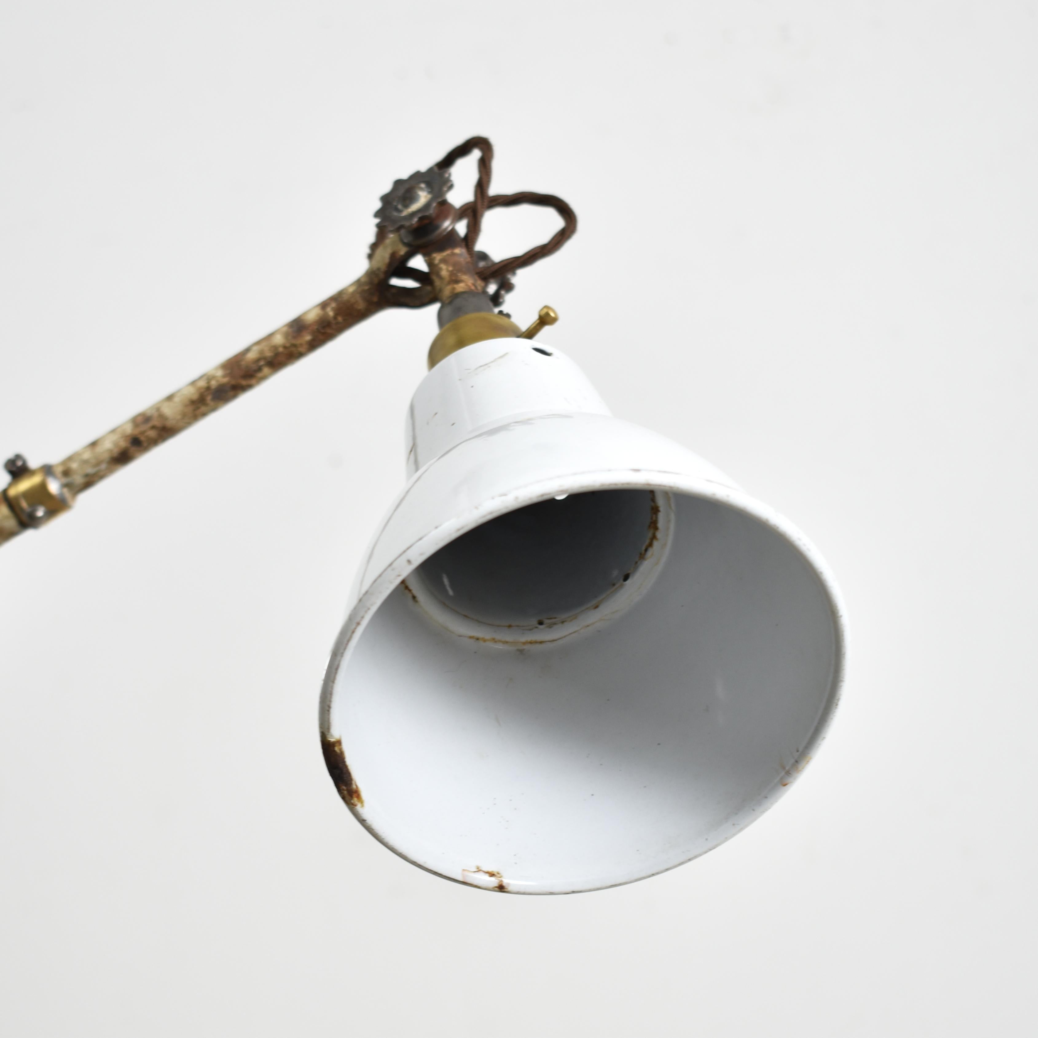 Lampe de bureau d'origine Dugdills Industrial, années 1930 État moyen - En vente à Stockbridge, GB