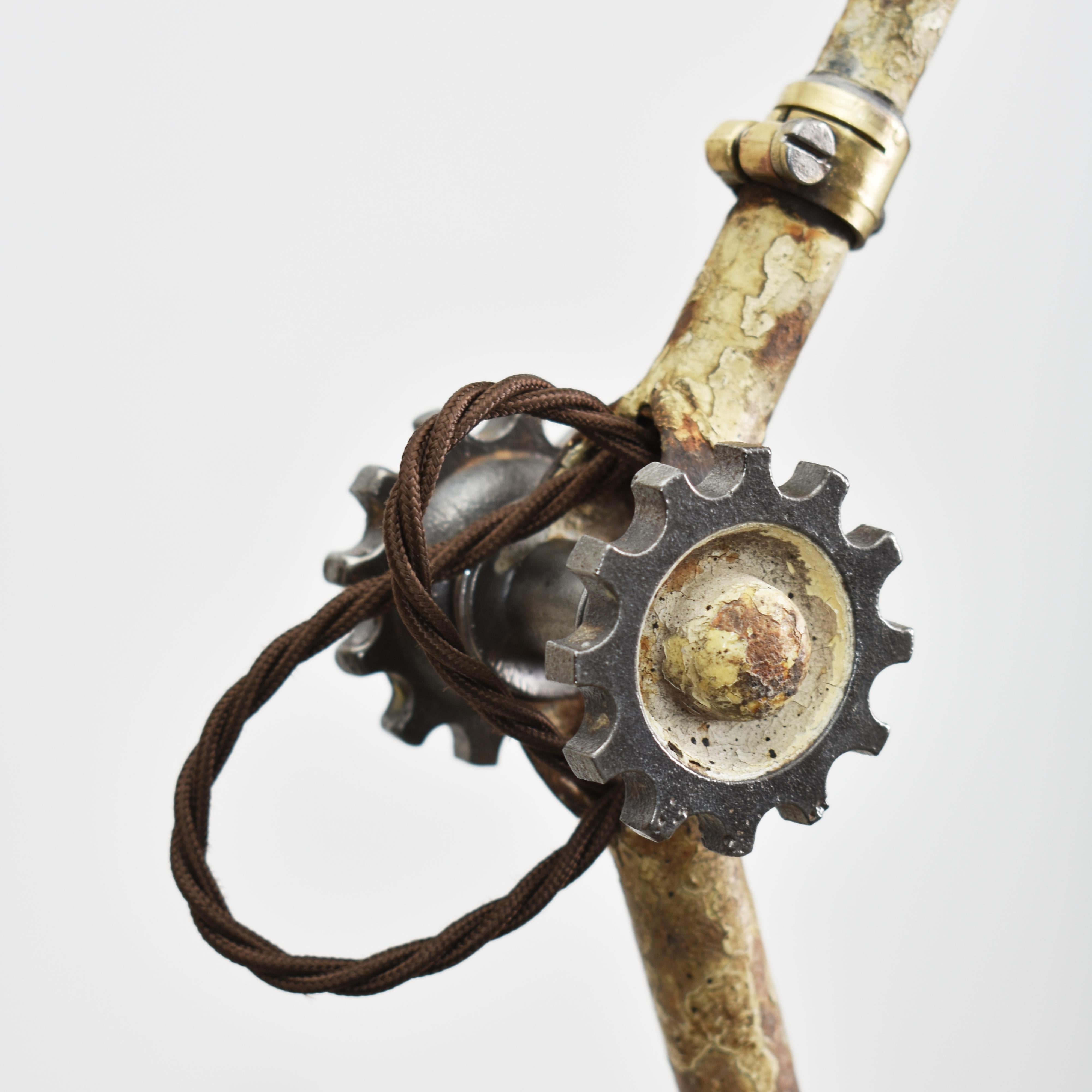 Antike Original Cog Industrial Dugdills-Schreibtischlampe, 1930er Jahre (20. Jahrhundert) im Angebot