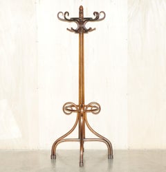 Antique Original Late Victorian circa 1880 Thonet Bentwood Coat Rack Stand