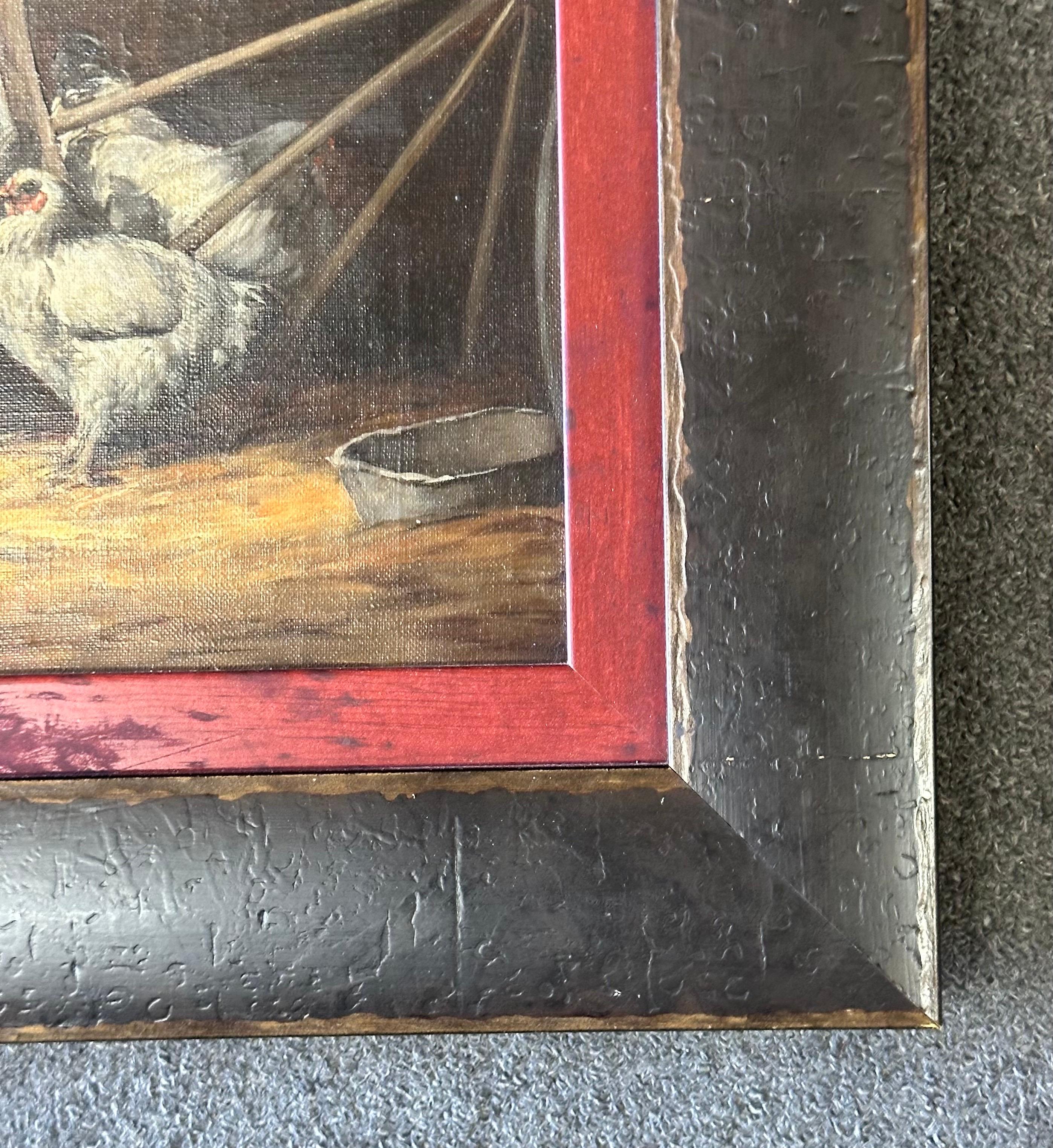 Antique Original Oil on Canvas Painting by Paul E. Harney 1901 For Sale 7