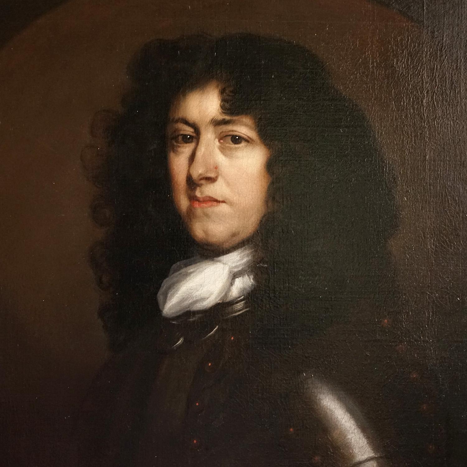 Antique Original Oil on Canvas Painting Depicting ‘John Hoby Esq. Son to Sir John Hoby Baronet’, Late 17th/Early 18th Century

by John Closterman (also known as Johan Baptist, Cloosterman, Cloysterman Klosterman; 1660–1711)

A spectacular portrait