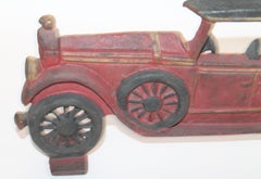 Antique Original Painted Car Door Stop