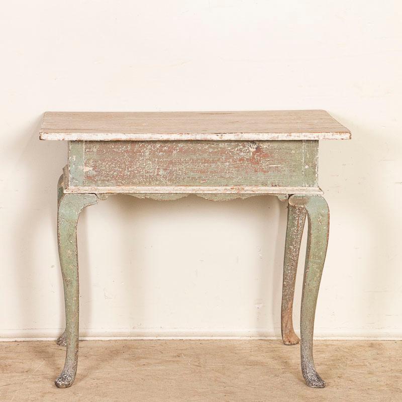 Swedish Antique Original Painted Gustavian Side Table from Sweden