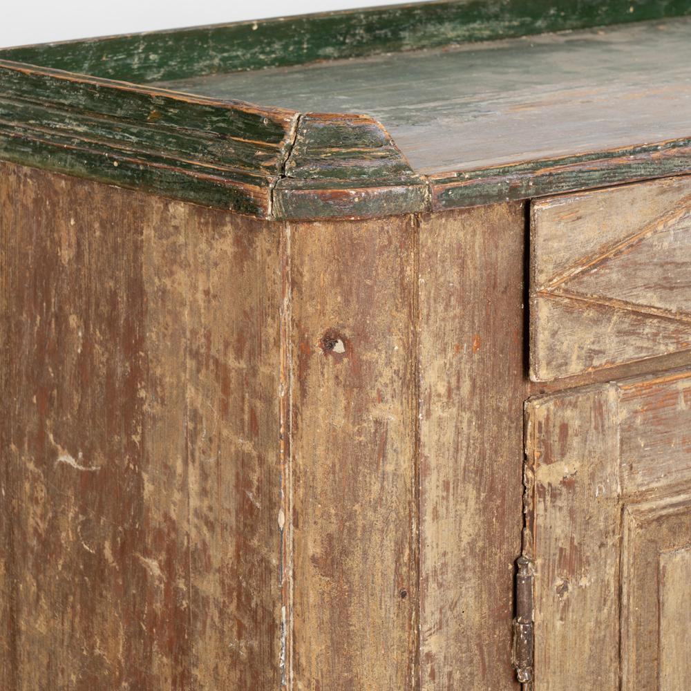 Antique Original Painted Pine Swedish Gustavian Sideboard Buffet, circa 1820-40 For Sale 2