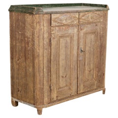 Used Original Painted Pine Swedish Gustavian Sideboard Buffet, circa 1820-40