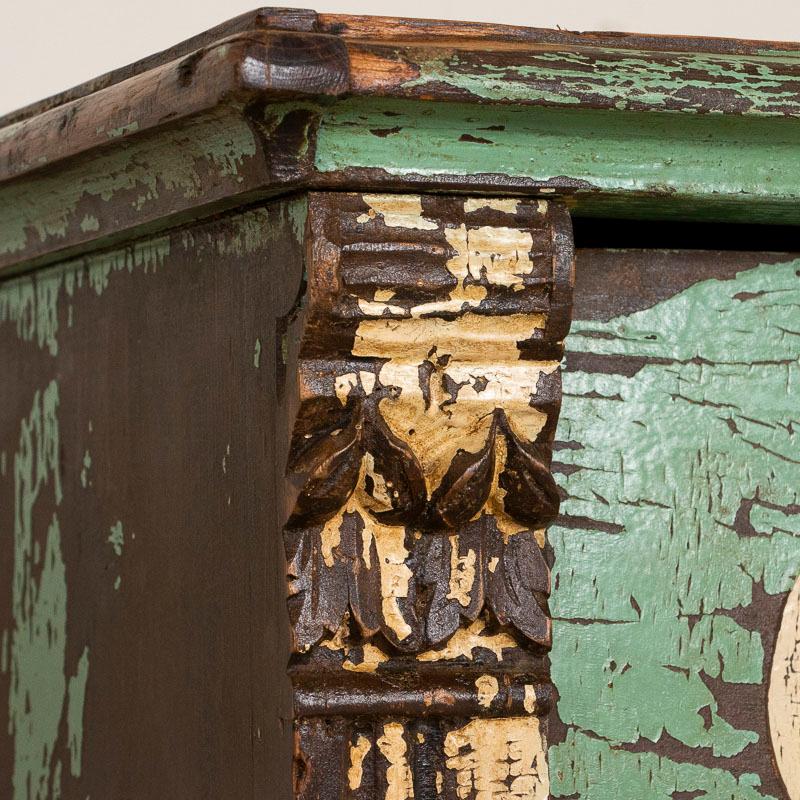 antique painted chest of drawers