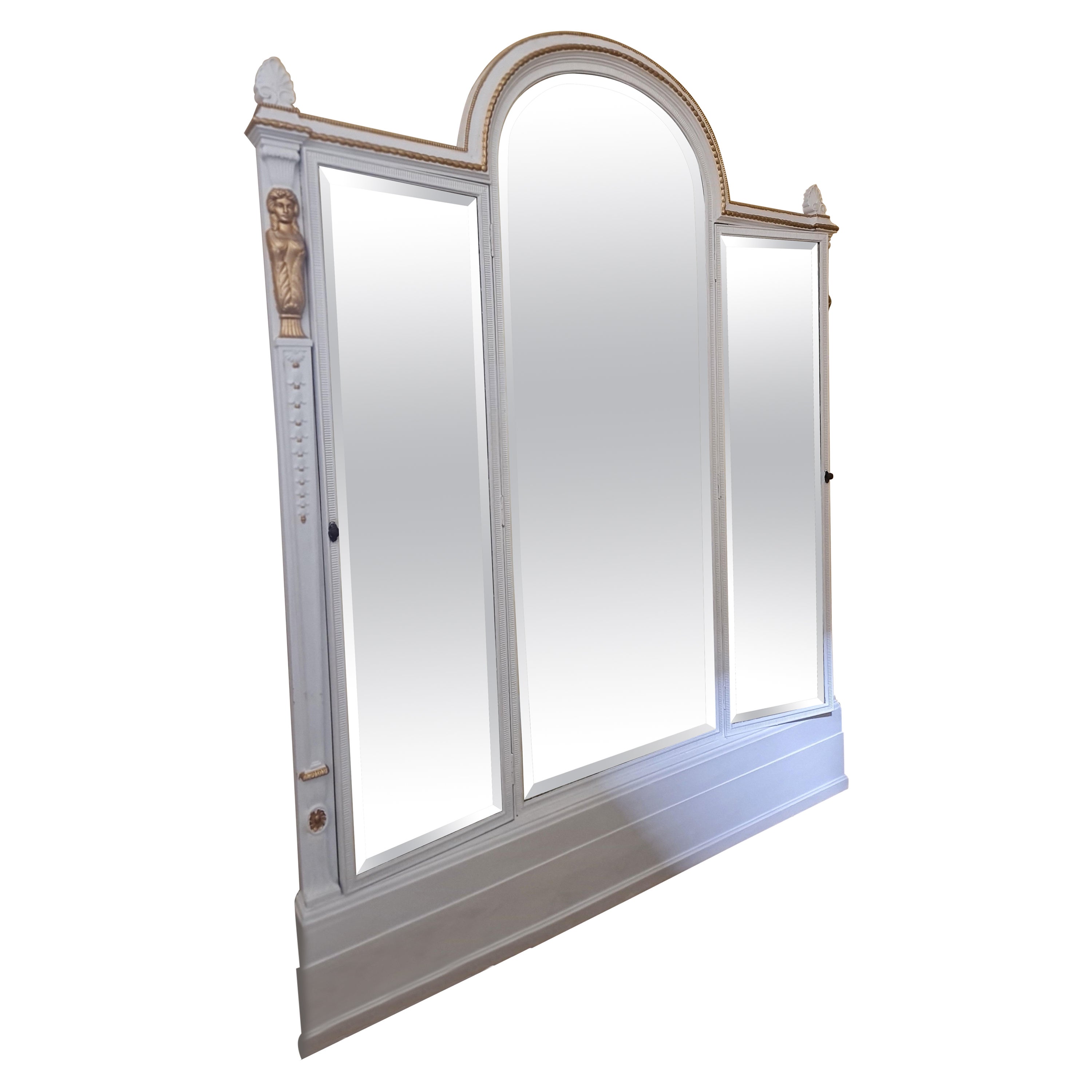 Antique Original Stand Mirror, 20th Century For Sale