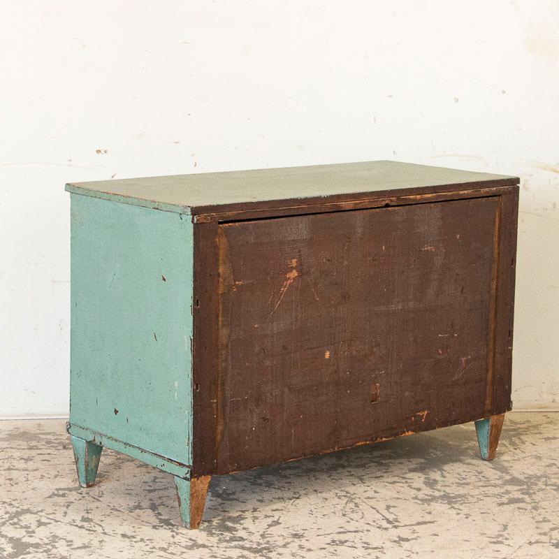 teal chest of drawers
