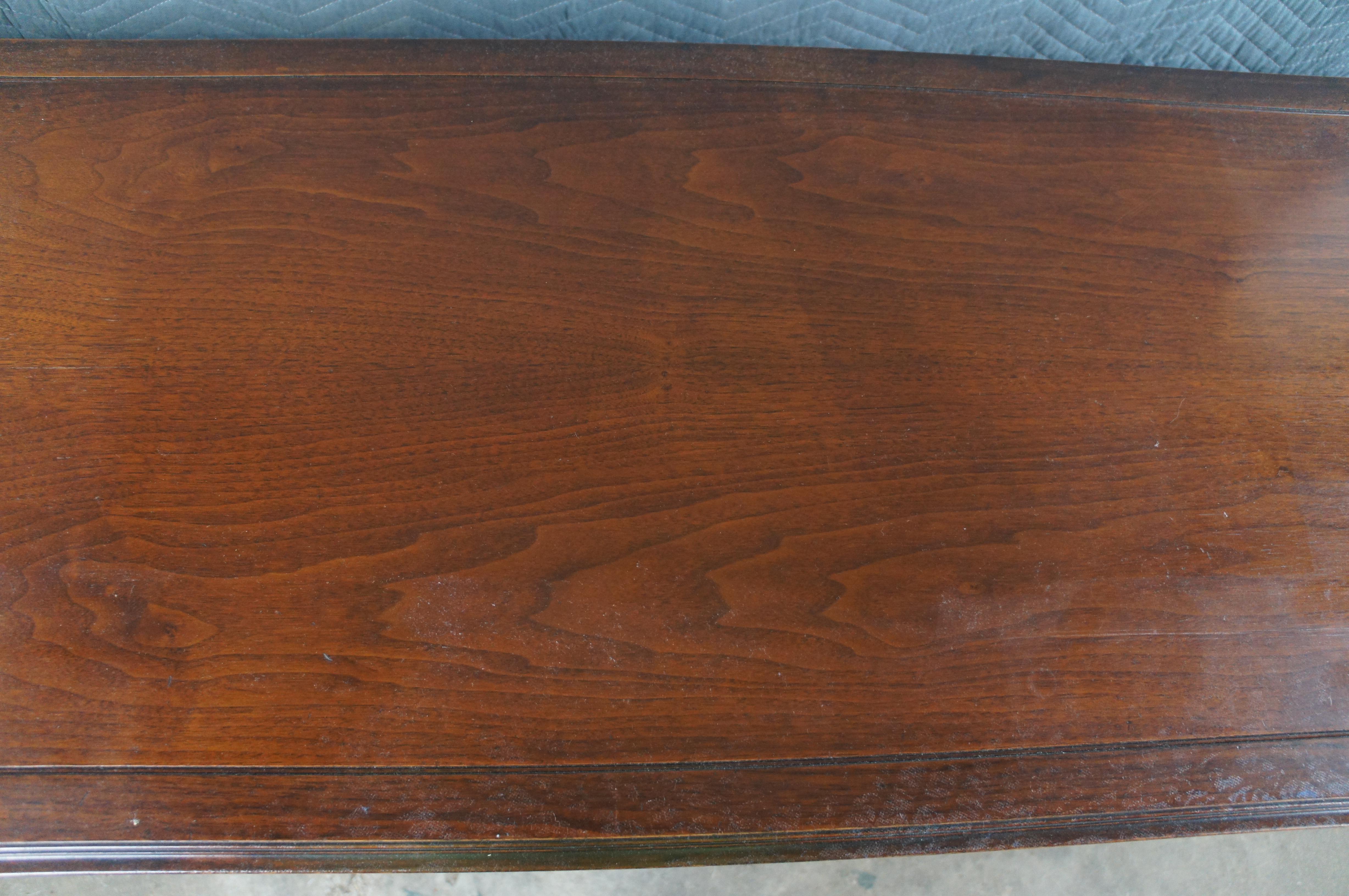 Antiguo Orinoco Jacobeo Roble Calado Aparador Servidor Credenza 72 en Desgastado estado para la venta en Dayton, OH