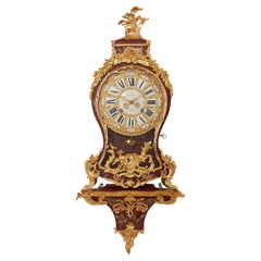 Antique Ormolu French Cartel Clock, Honoring Femininity in Art