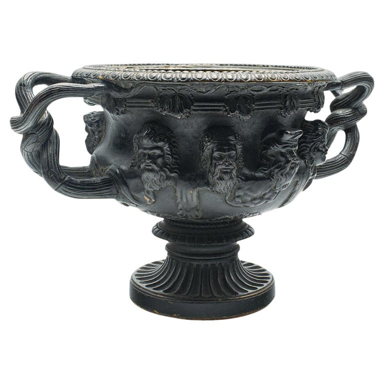Vase ornemental antique Albani, anglais, bronze, décoratif, victorien