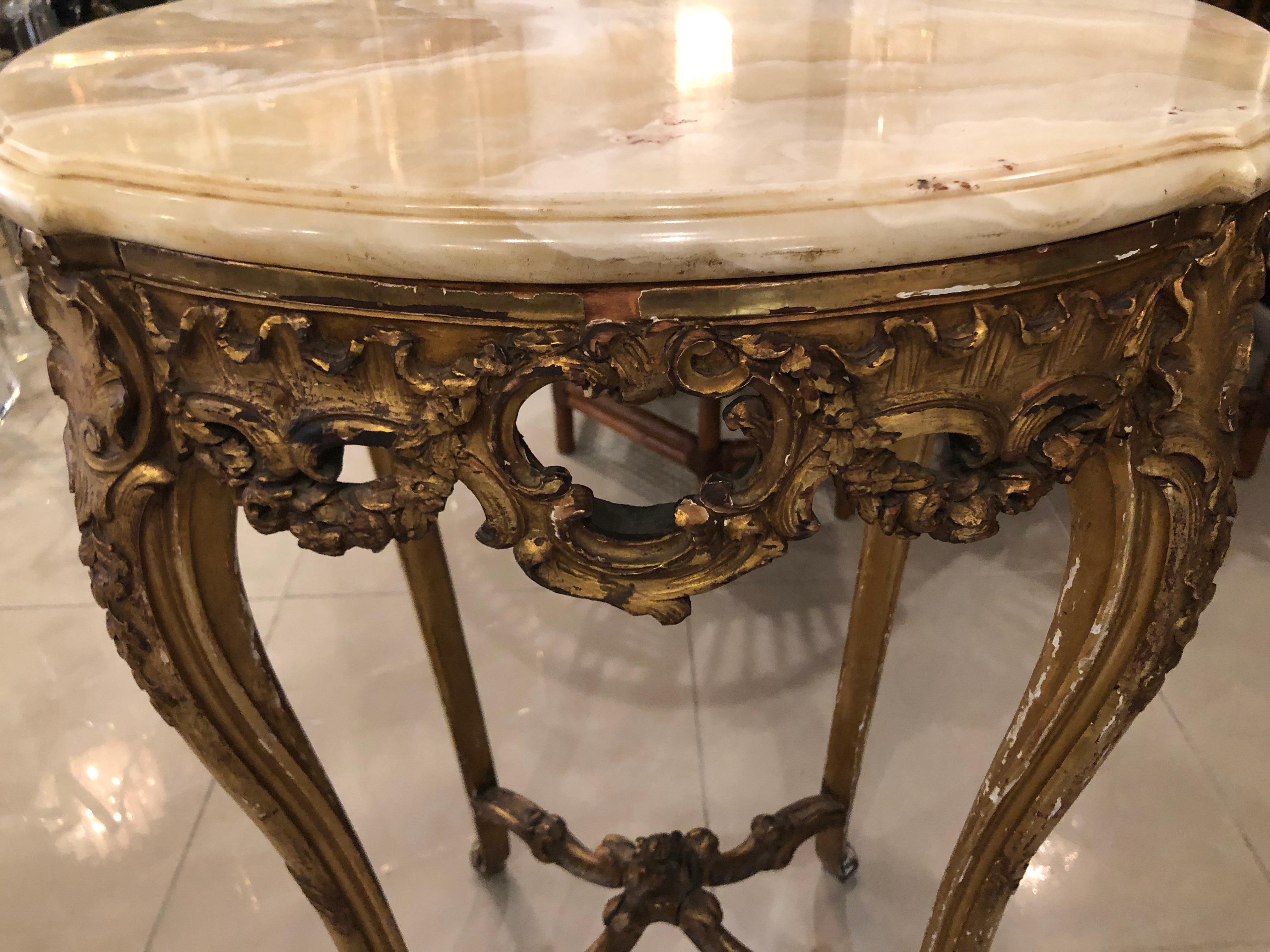 ornate side table