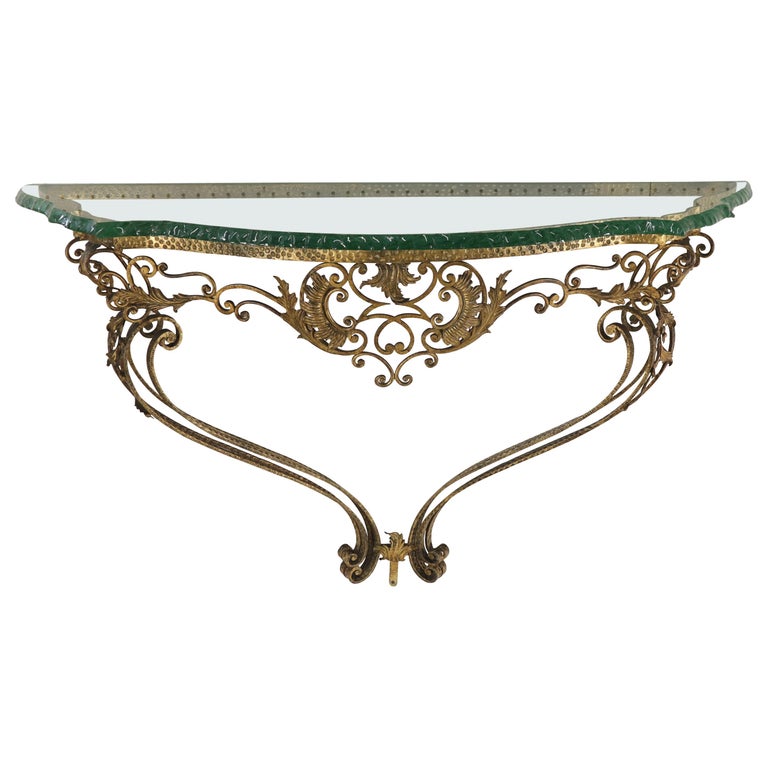 Casa Padrino console murale baroque de luxe crème blanc antique