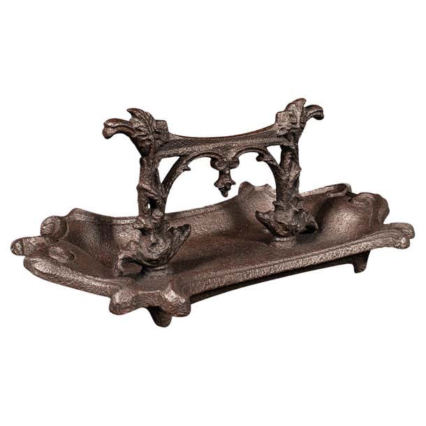 Antique Ornate Boot Scraper, English, Cast Iron, Shoe Pull, Victorian ...