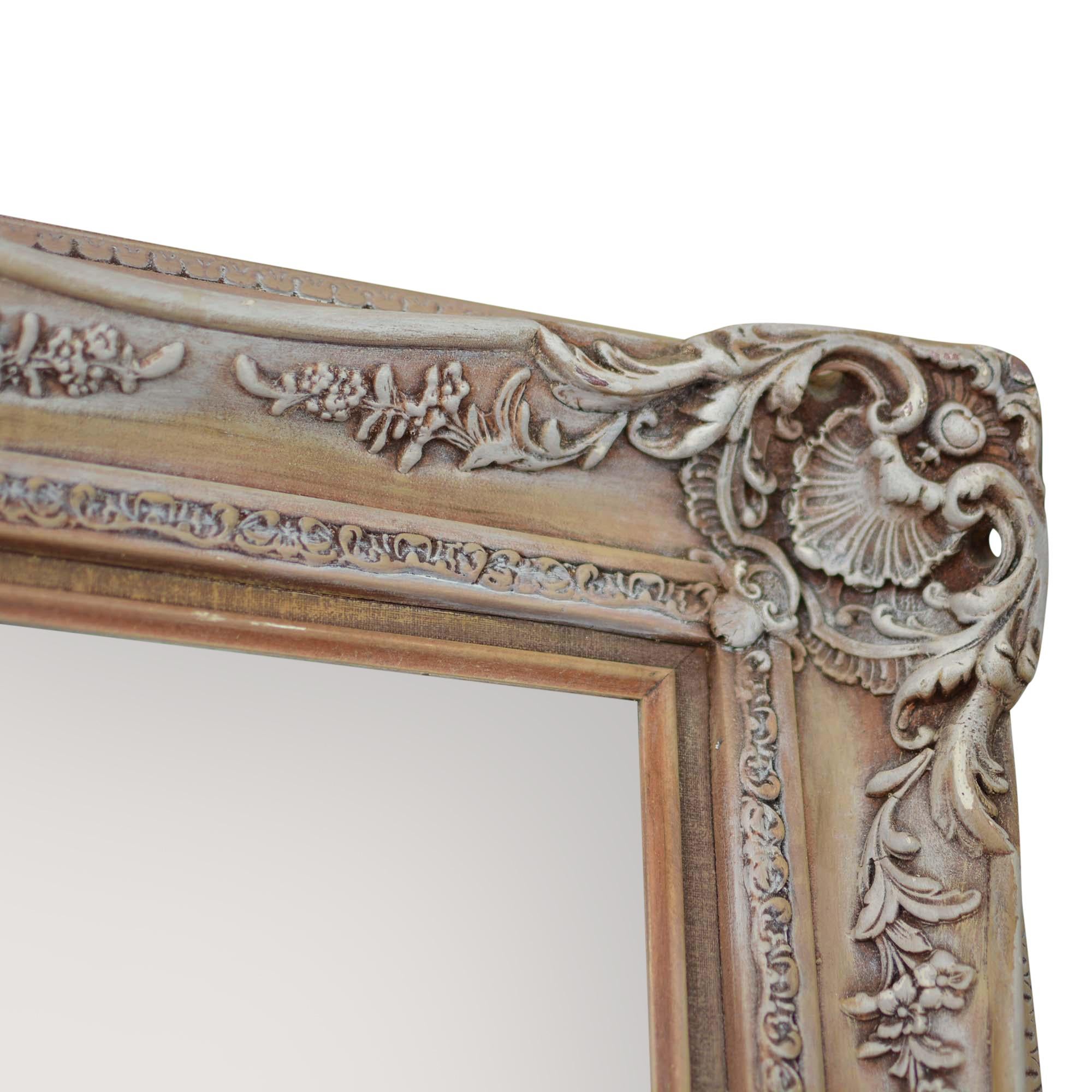 Antique Ornate Frames with New Mirrors, Pair In Good Condition For Sale In Pataskala, OH