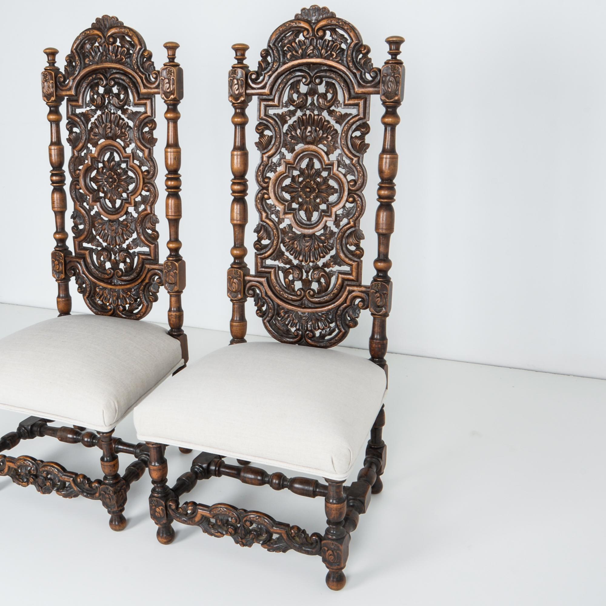 ornate french style chair
