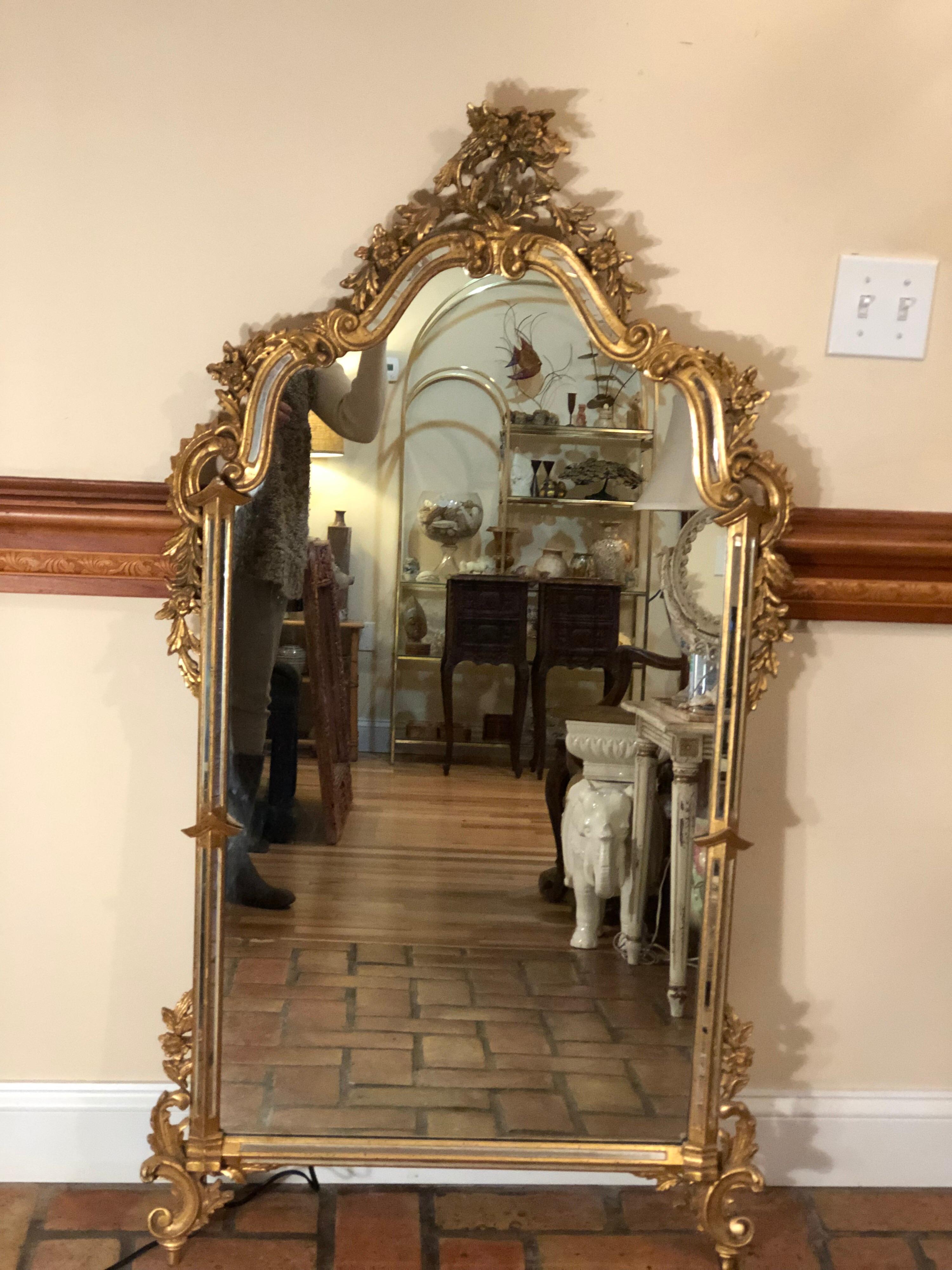 ornate gilt mirrors
