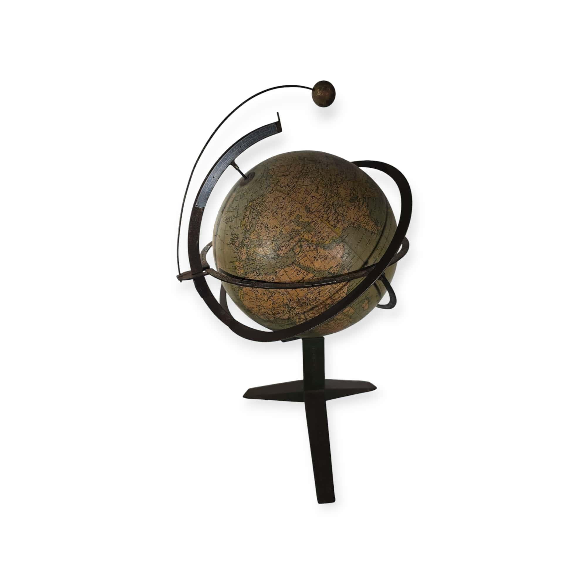 20th Century Antique Orrery – Tellurium by Paravia, Torino (1900, Italy) For Sale