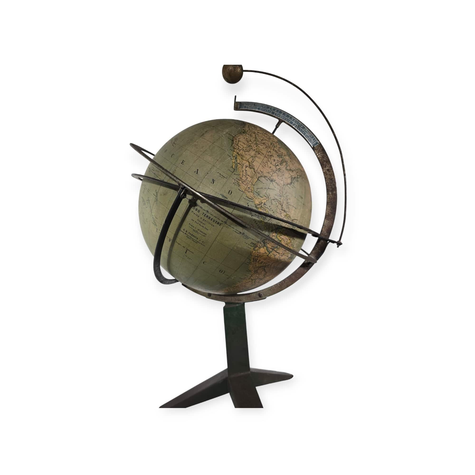 Antique Orrery – Tellurium by Paravia, Torino (1900, Italy) For Sale 3