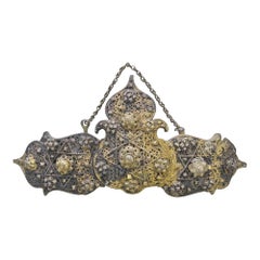 Antique Ottoman Buckle Belt, 19th Century