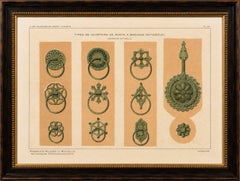 Antique Ottoman Door Knocker Designs, Bursa, 13th Century, Raymond, 1924