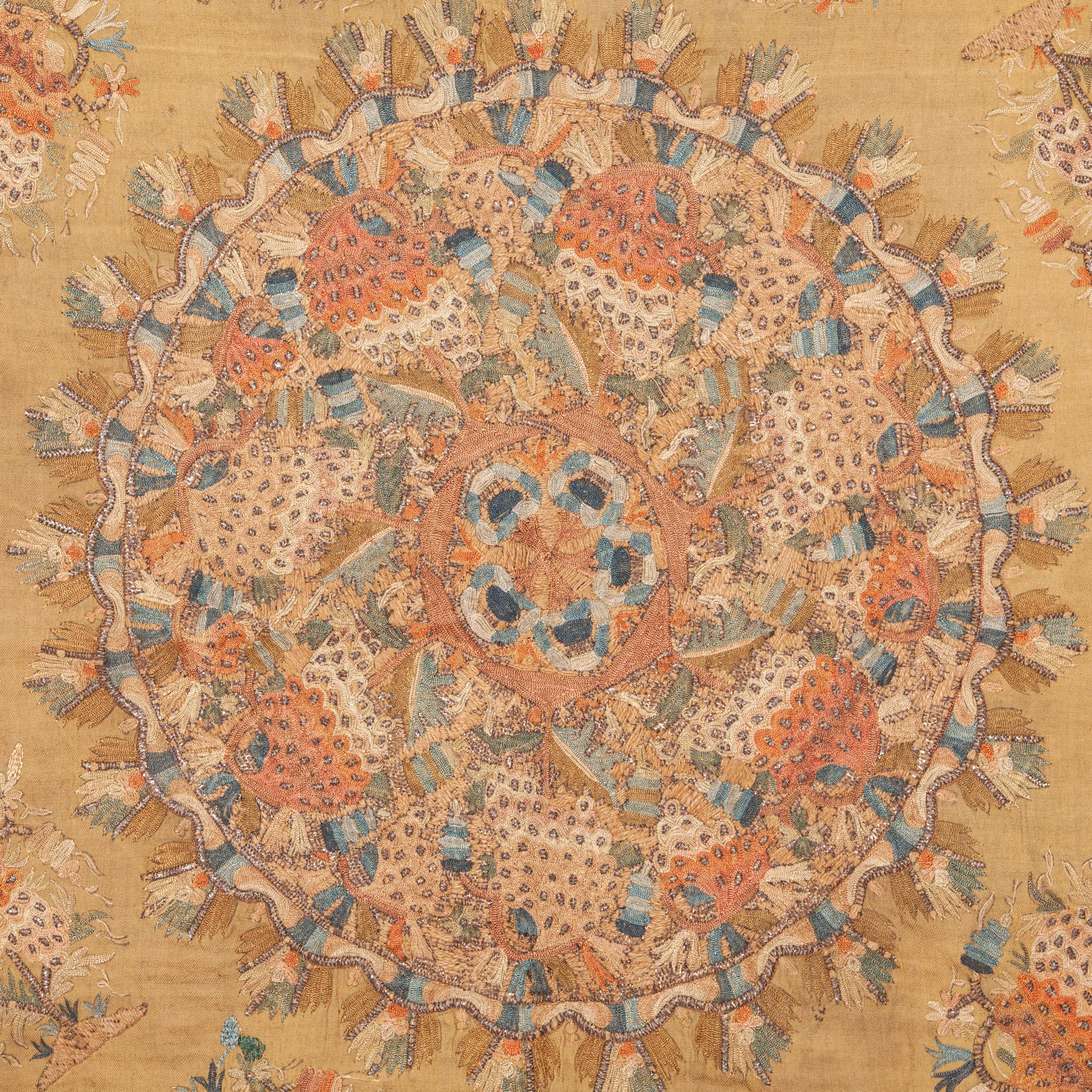The piece is previously published in Roderic Taylor's ottoman embroidery book.