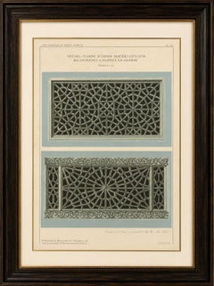 Druck mit antiken osmanischen Marmorbalustraden, Yeşil-Moschee, İznik, Raymond, 1924