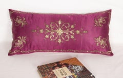 Antique Ottoman Sarma Silk  Pillow Case, Late 19th-Early 20th Century