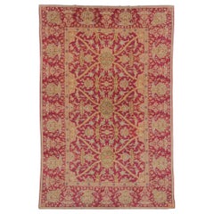 Tapis ancien de style ottoman, fin du 19e siècle