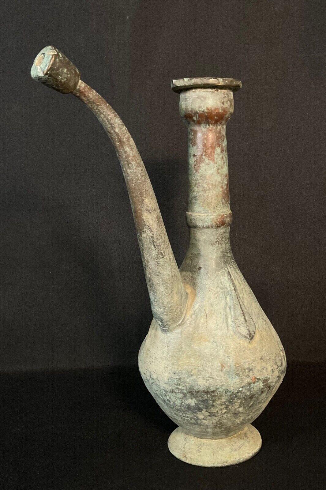 Antique Ottoman Turkish Copper & Tin Ewer, 18th Century - 2Y597 For Sale 8