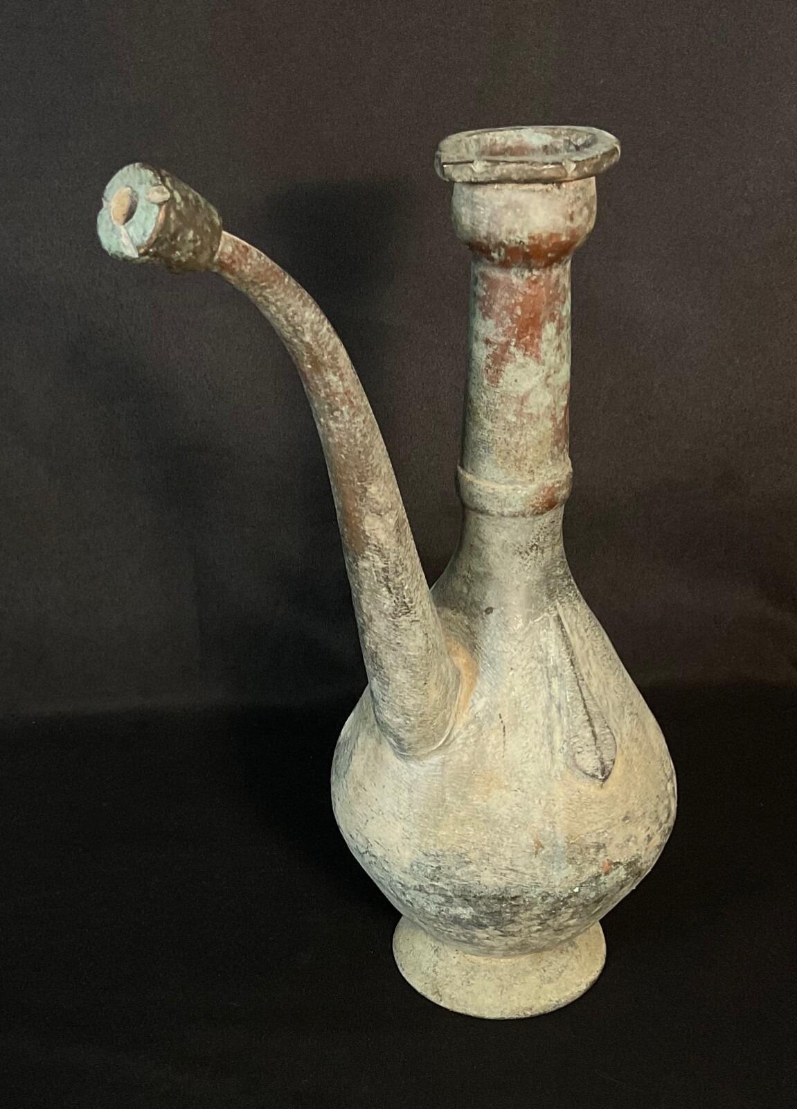 Antique Ottoman Turkish Copper & Tin Ewer, 18th Century - 2Y597 For Sale 9