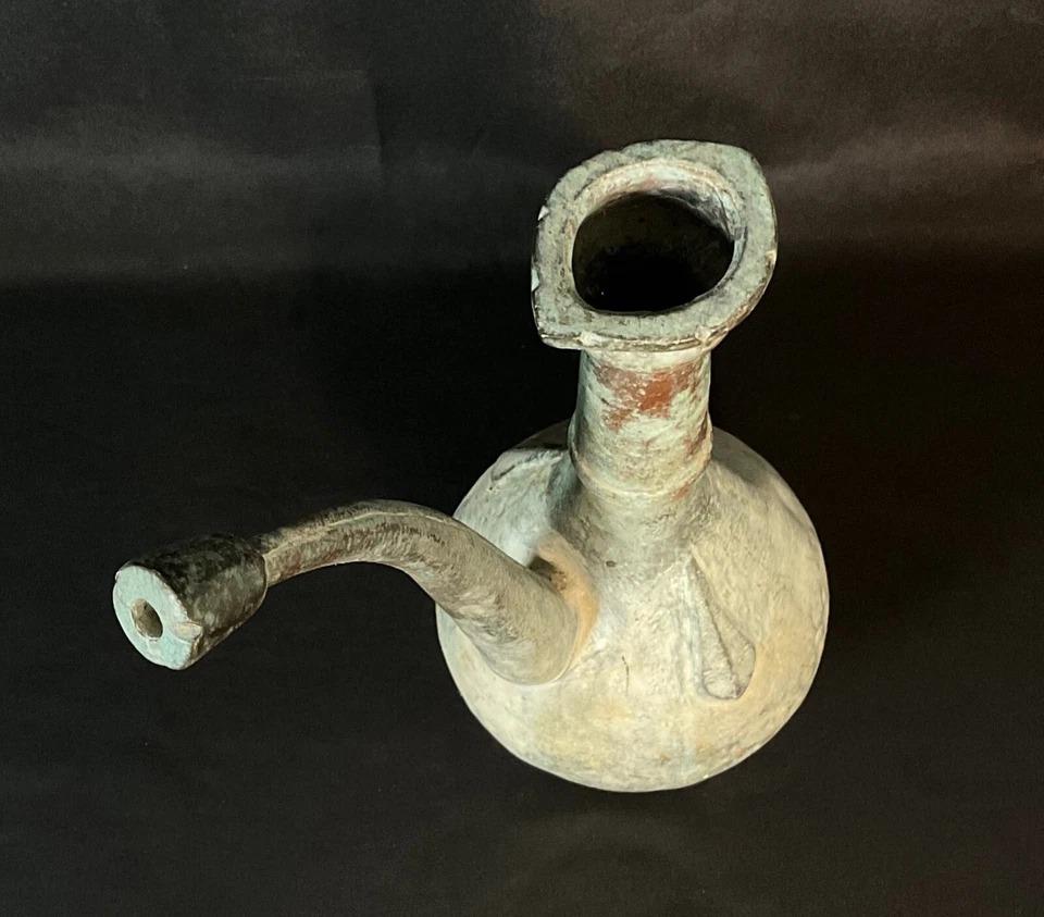 Antique Ottoman Turkish Copper & Tin Ewer, 18th Century - 2Y597 For Sale 1