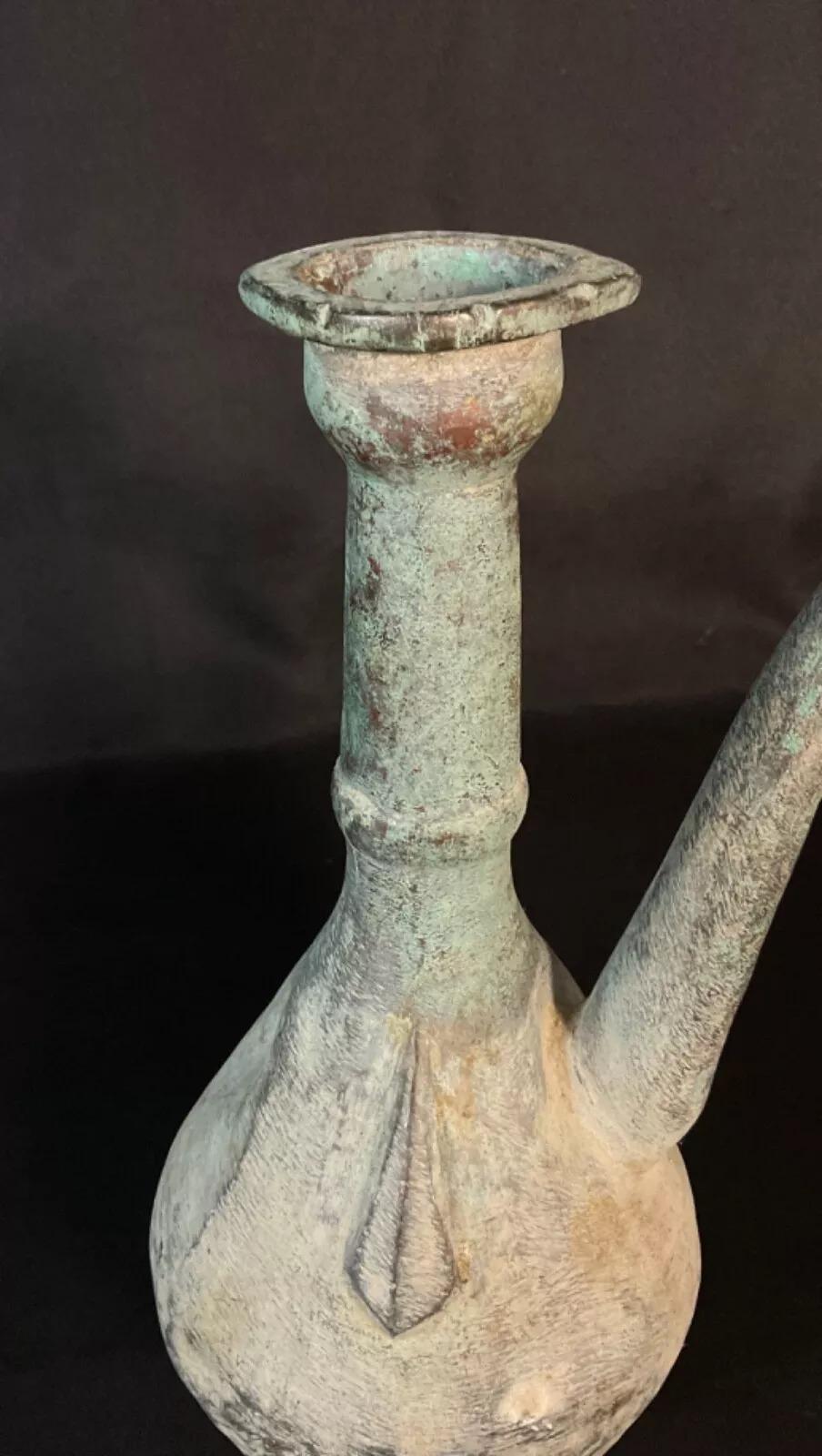 Antique Ottoman Turkish Copper & Tin Ewer, 18th Century - 2Y597 For Sale 3