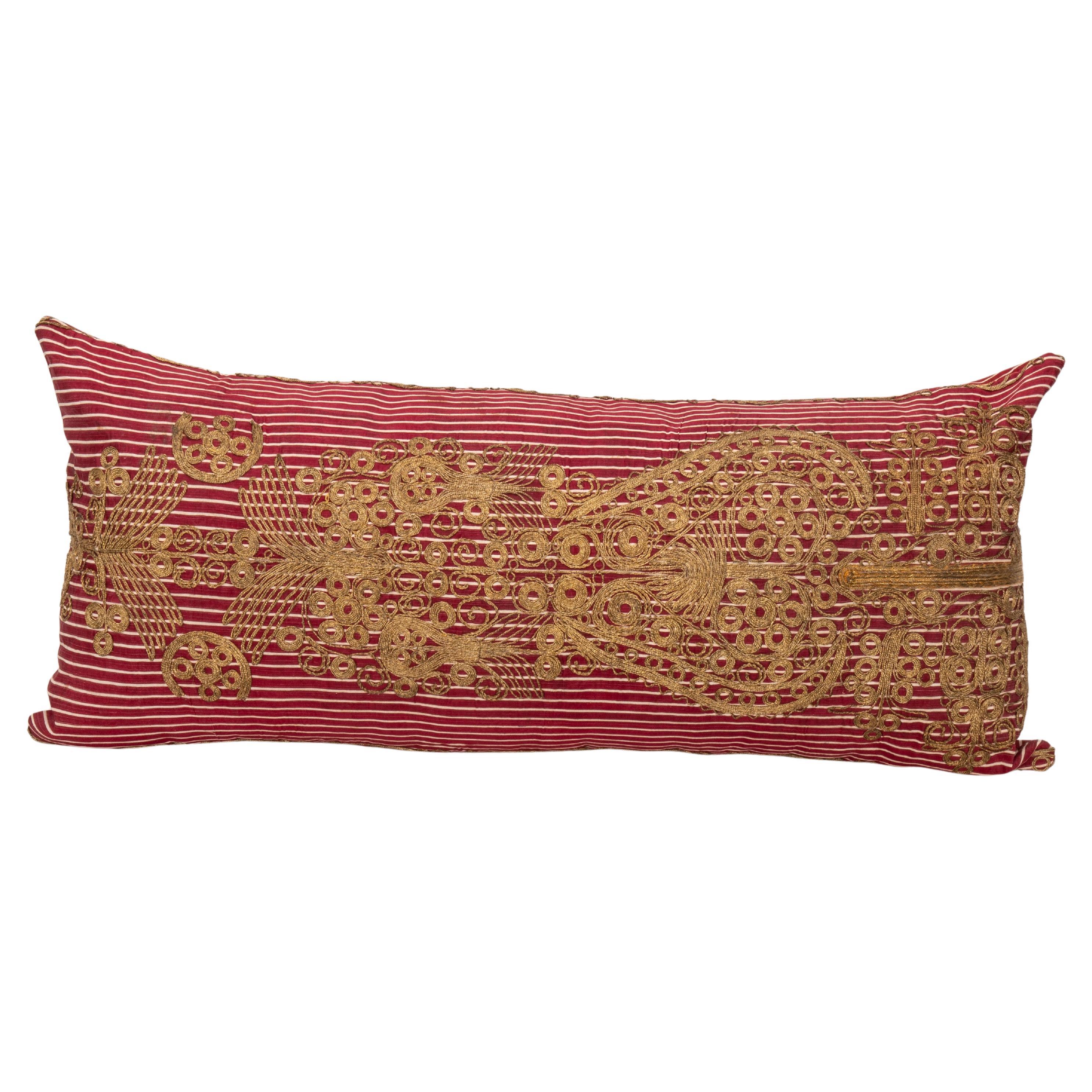 Antique Ottoman Turkish Pillow Case, Early 20th C. For Sale