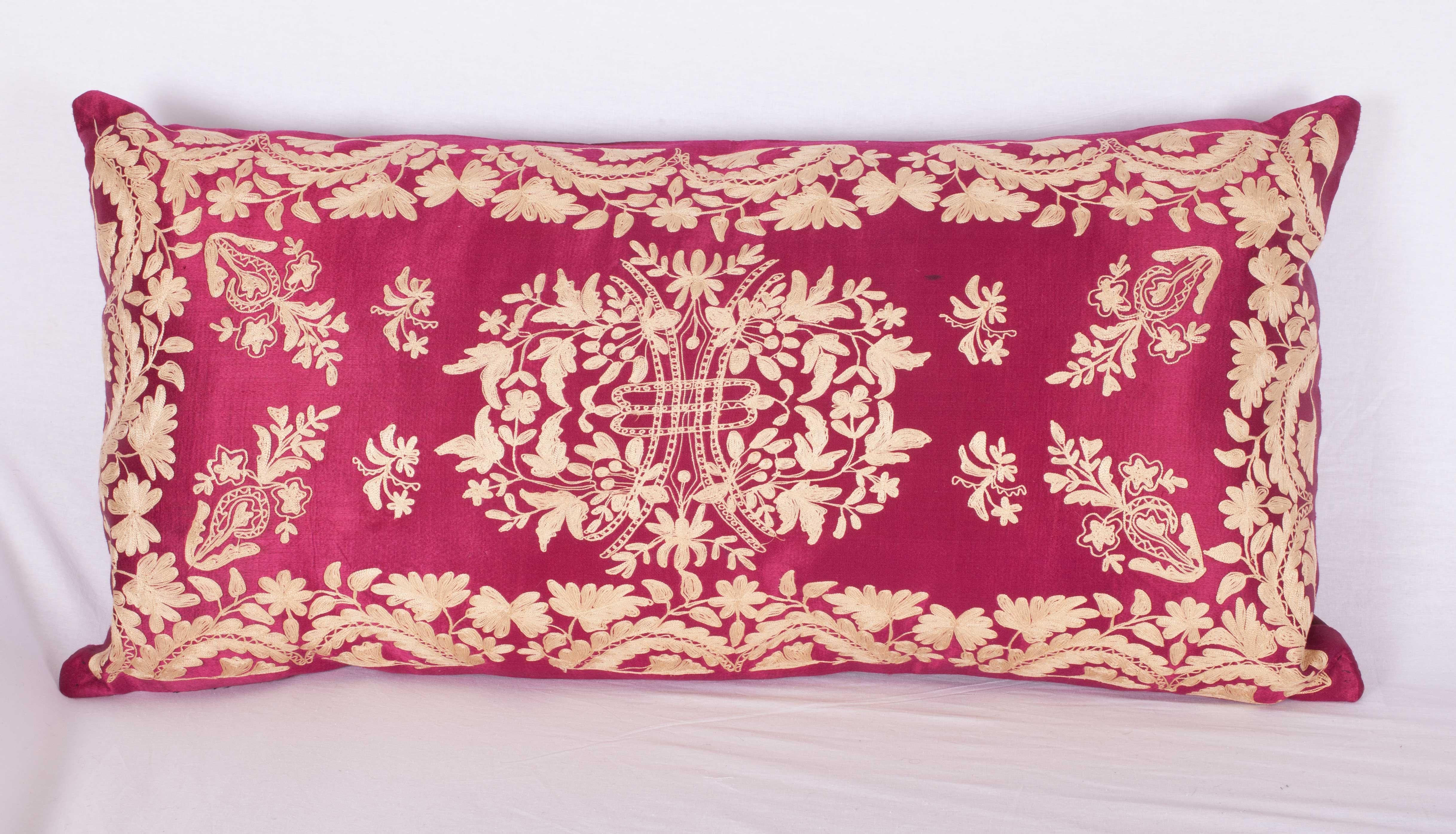 Suzani Antique Ottoman Turkish Pillow Cases Late 19th-Early 20th Century For Sale