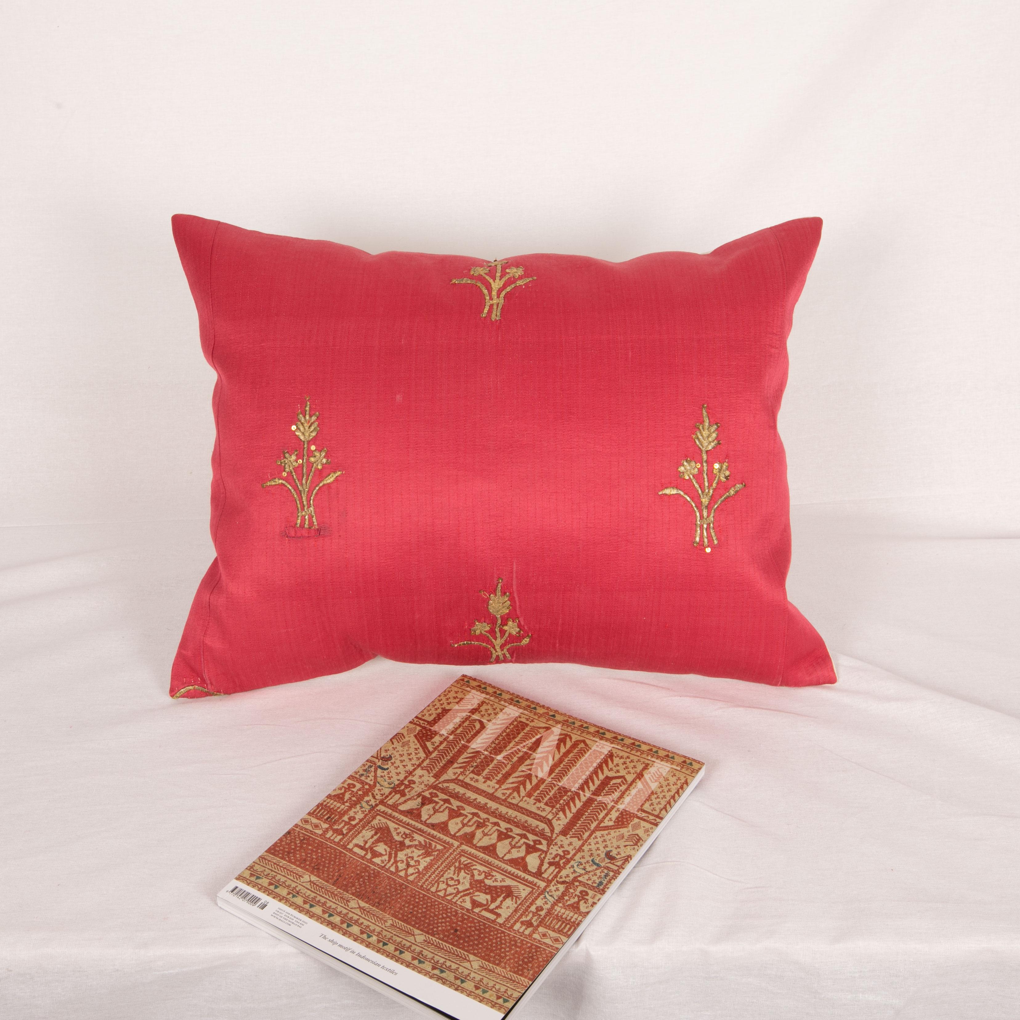 Islamic Antique Ottoman Turkish Pillowcase, Late 19th C. For Sale