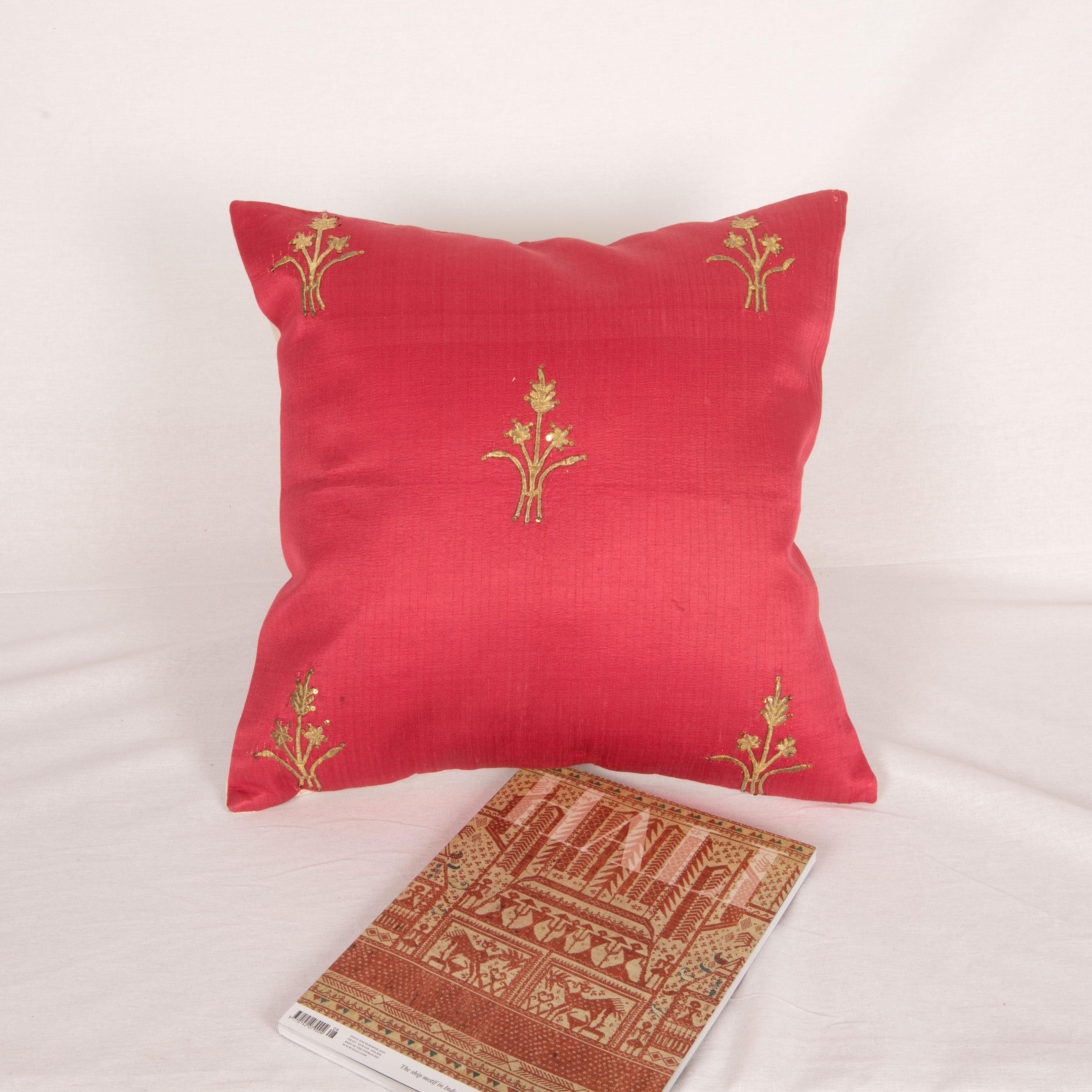 Islamic Antique Ottoman Turkish Pillowcase, Late 19th C. For Sale