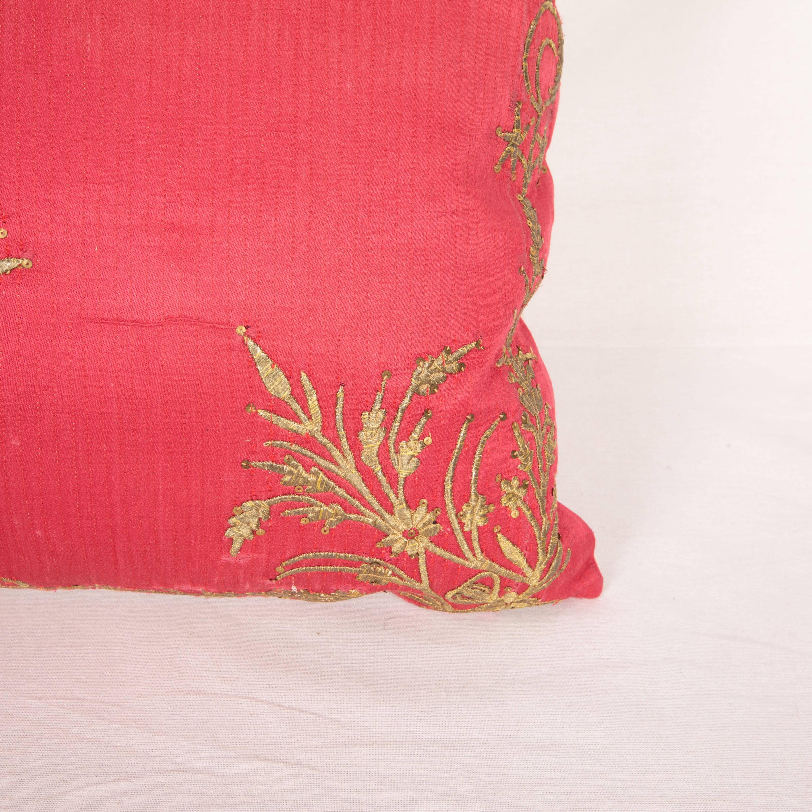 19th Century Antique Ottoman Turkish Pillowcase, Late 19th C For Sale