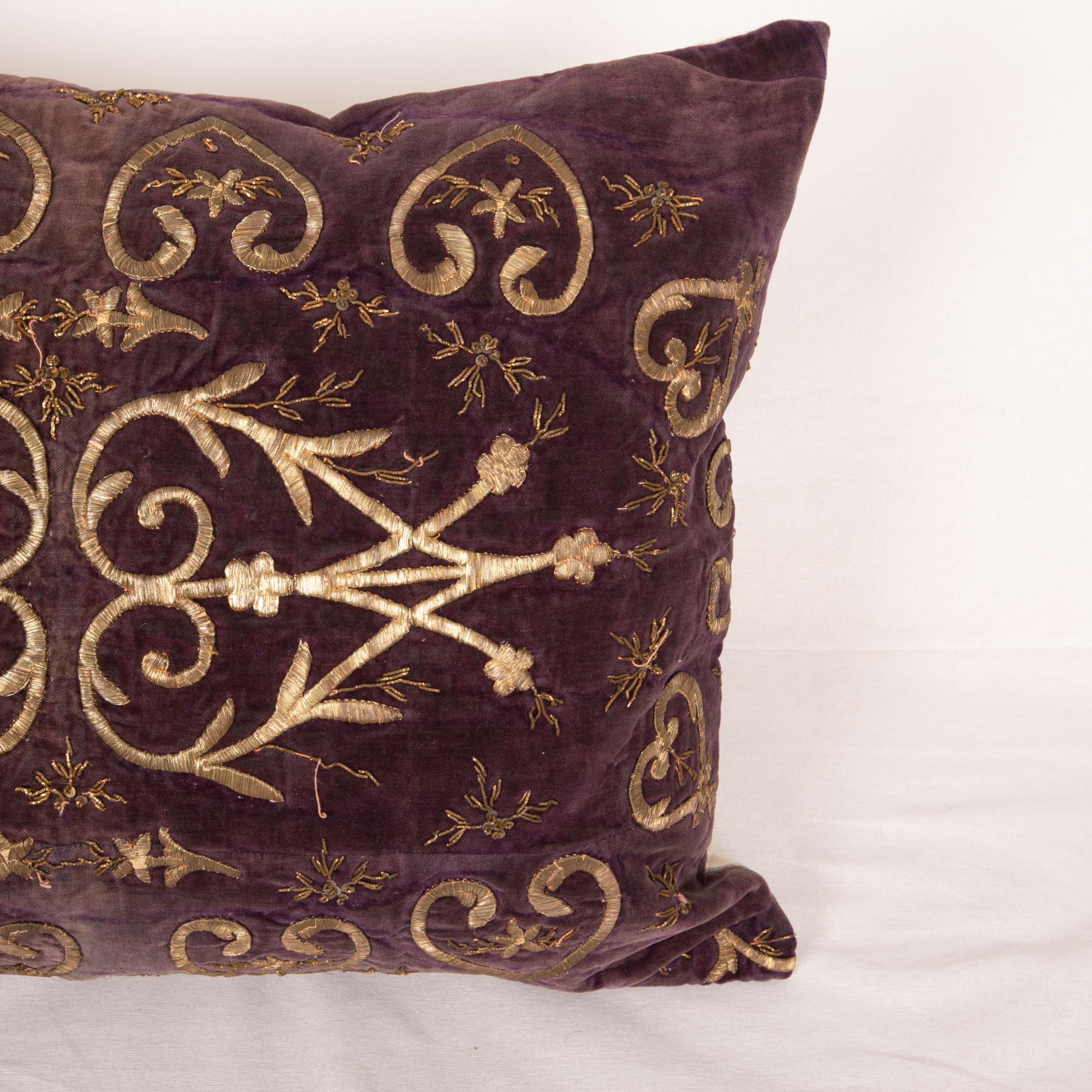 Antique Ottoman Turkish Sarma Pillow Case, Early 20th C In Good Condition In Istanbul, TR