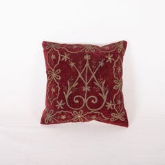 Antique Ottoman Velvet Sarma Pillow Cover, Early 20th C.