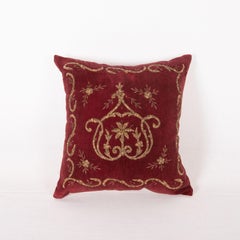 Antique Ottoman Velvet Sarma Pillow Cover, Early 20th C.