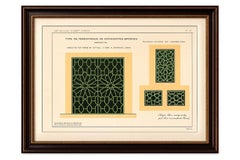 Antique Ottoman Wrought Iron Grille Designs, Istanbul & Bursa, Raymond 1924