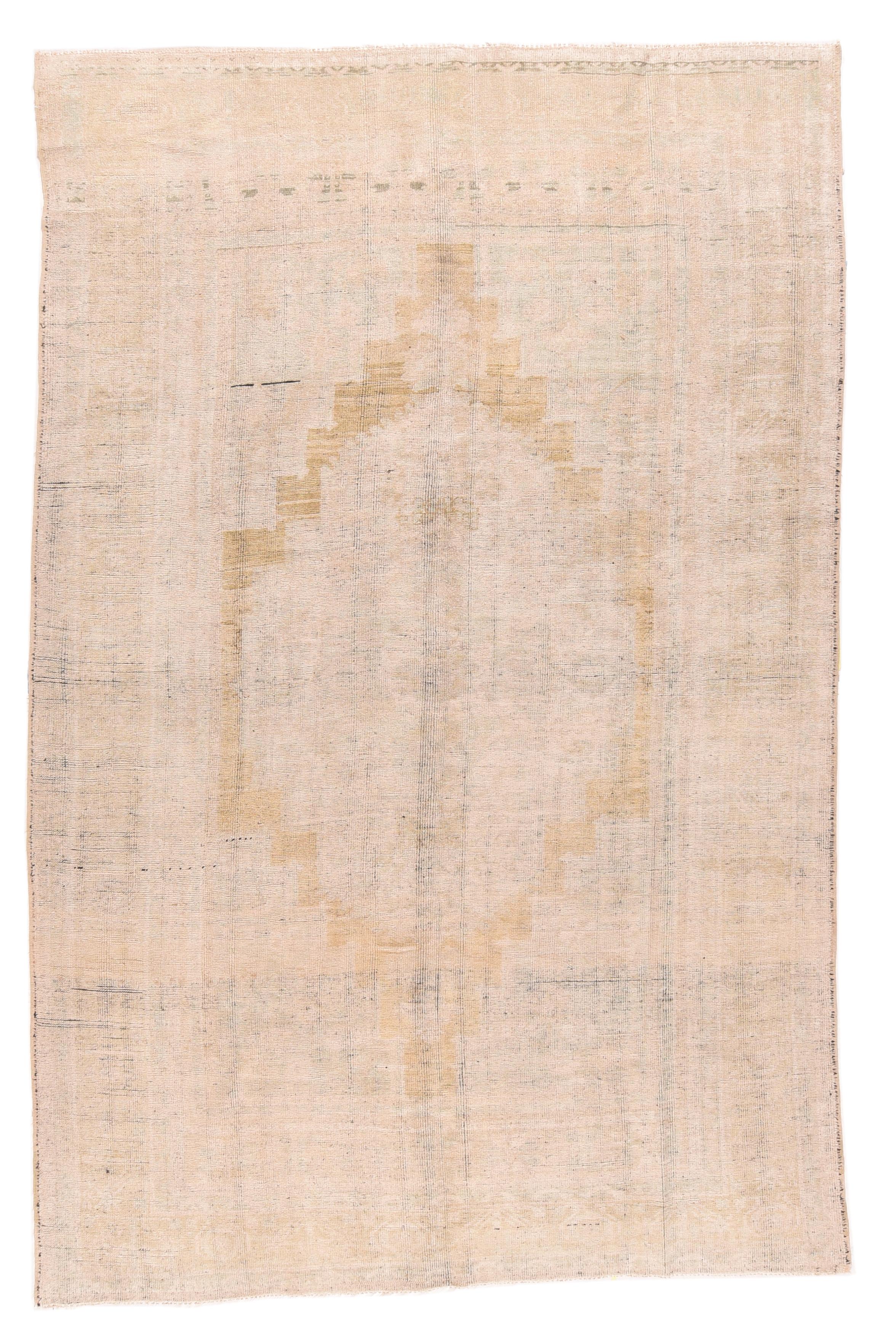 Antiker Oushak-Teppich 6'9'' x 10'0