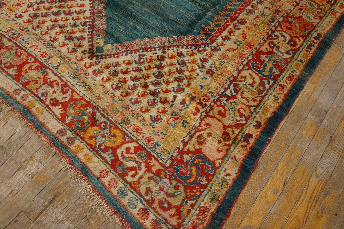 Late 19th Century Turkish Angora Oushak Carpet ( 5' 2'' x 9' 4'' - 157 x 284 ) For Sale 7