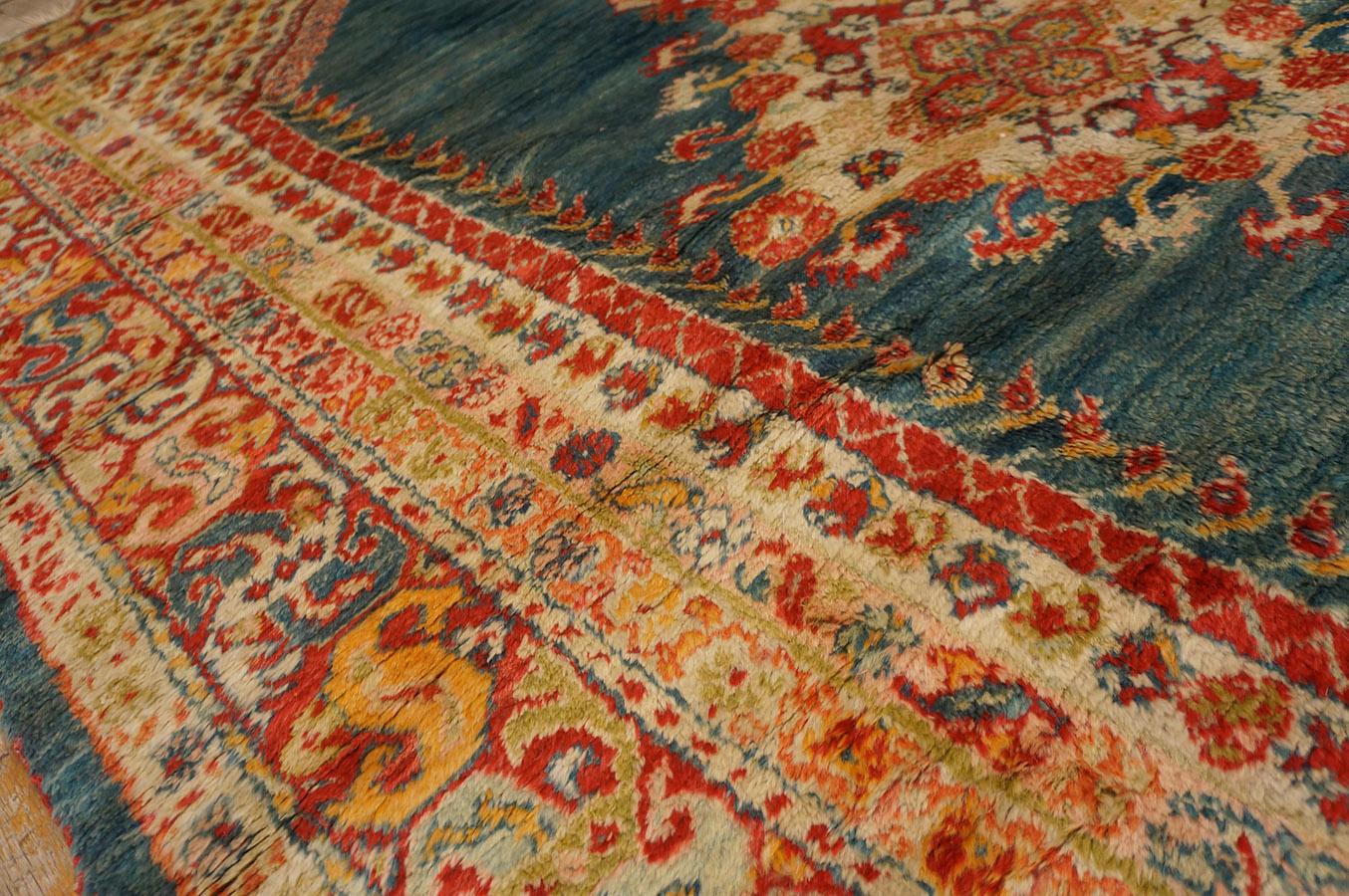 Late 19th Century Turkish Angora Oushak Carpet ( 5' 2'' x 9' 4'' - 157 x 284 ) For Sale 3